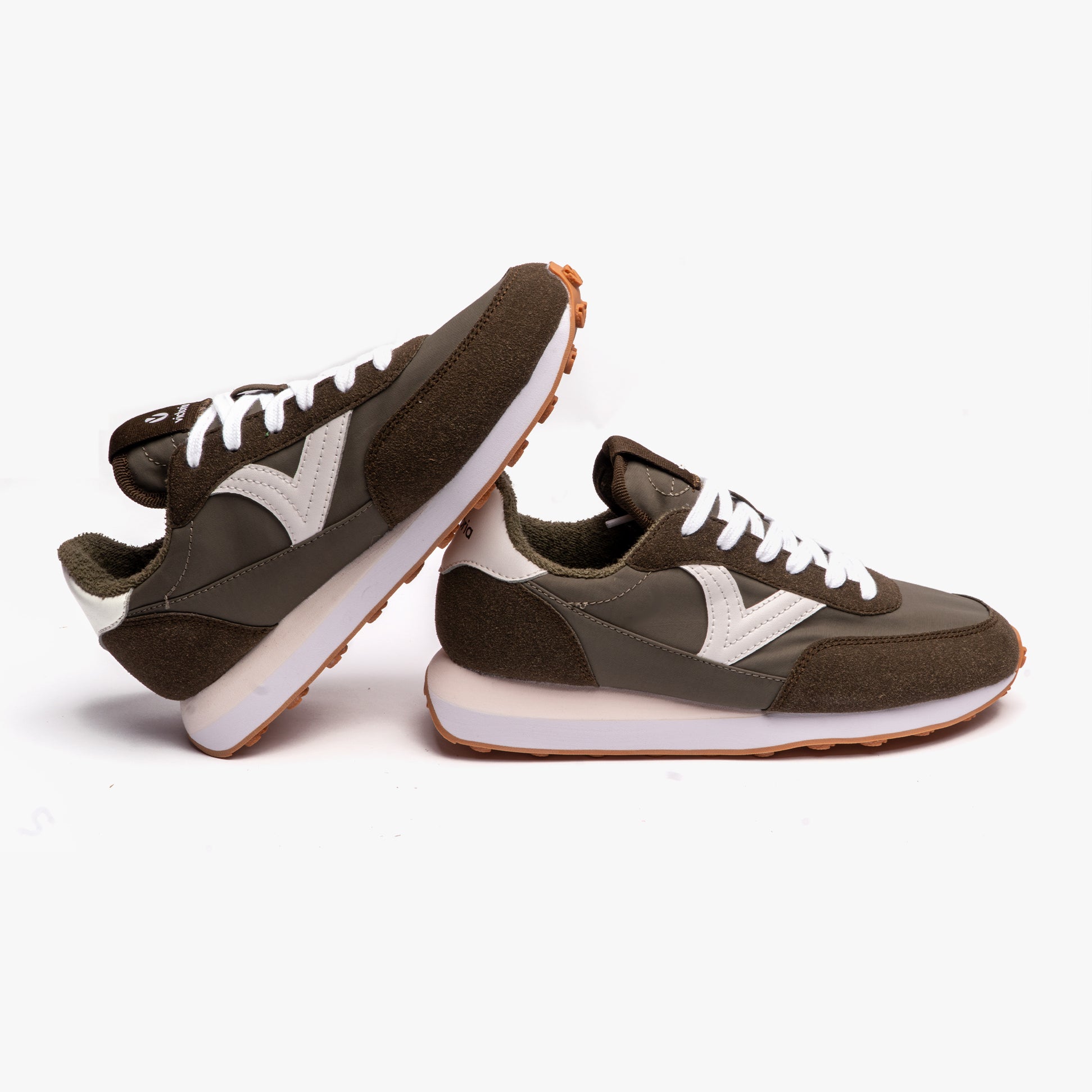 Victoria ASTRO MONOCHROME NYLON Womens Trainers Khaki