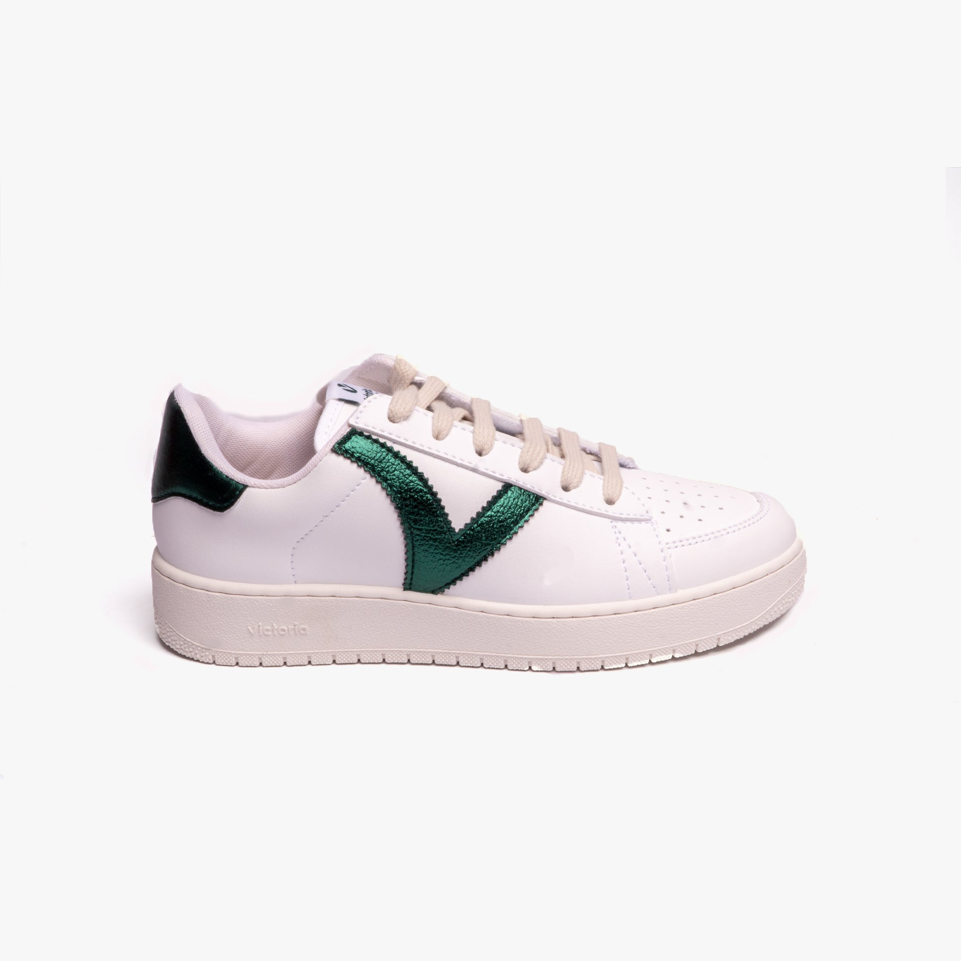 Victoria MADRID FAUX LEATHER & METAL Womens Trainers Botella