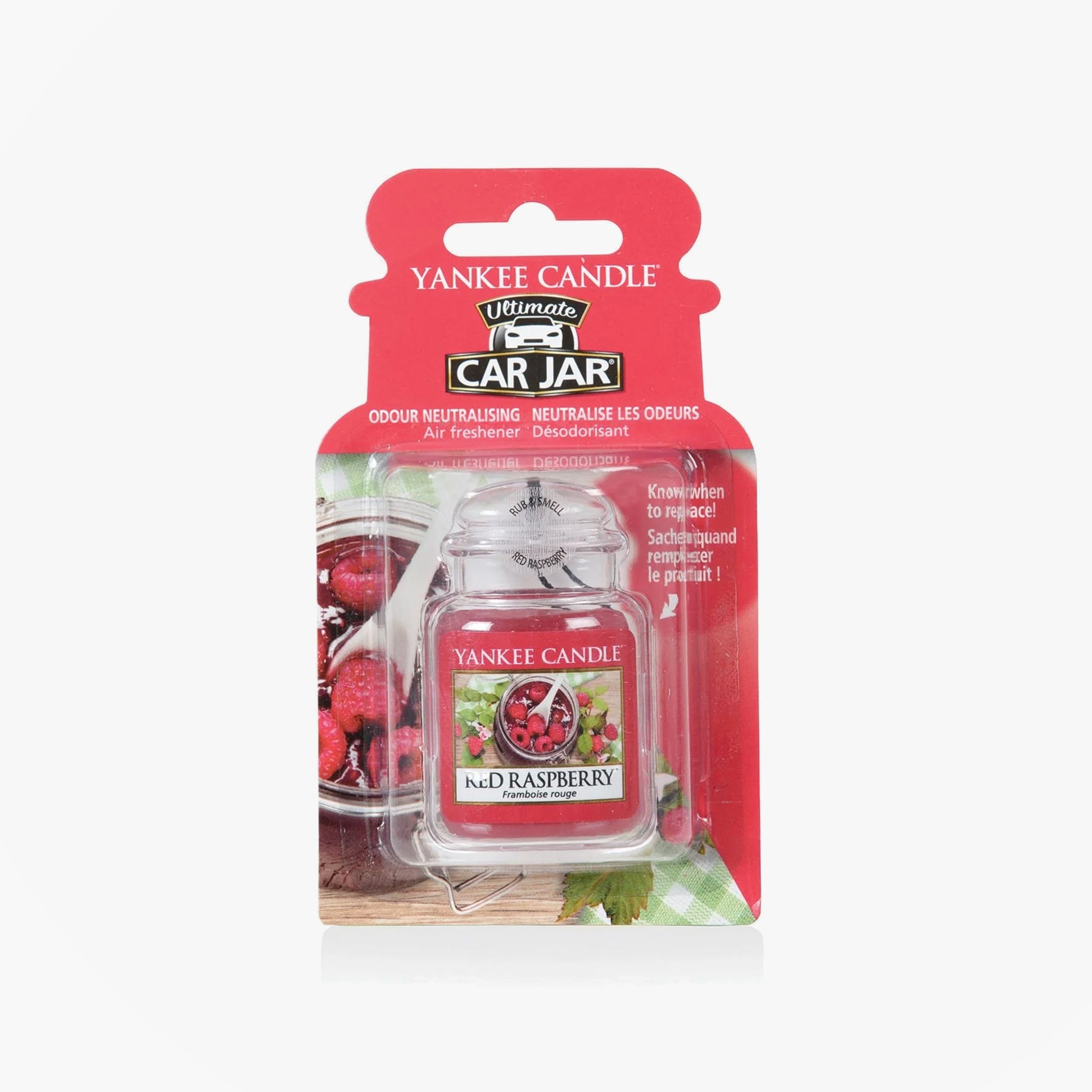 Yankee Red Raspberry Signature Ultimate Car Jar