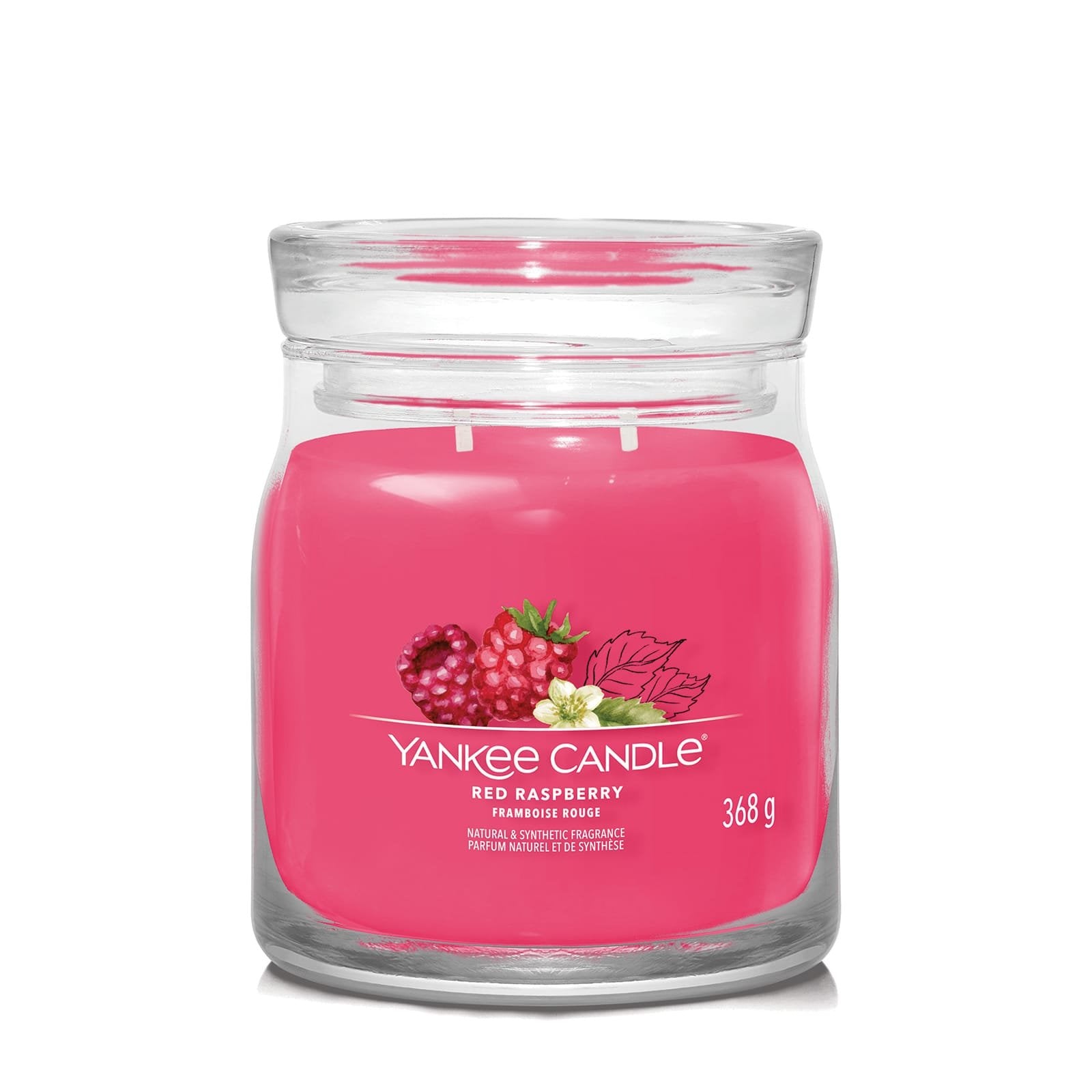 Yankee Red Raspberry Signature Medium Jar