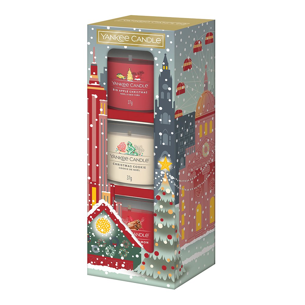 Yankee 3 Mini Candles Filled Votive