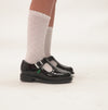 Kickers LACH T-BAR PATL JF Girls School Shoes Black