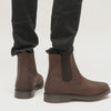 STB ELLIS Unisex Leather Air Cushioned Dealer Boots Waxy Brown