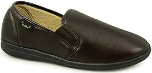 Dr Keller CHRISTOF Mens Slippers Brown