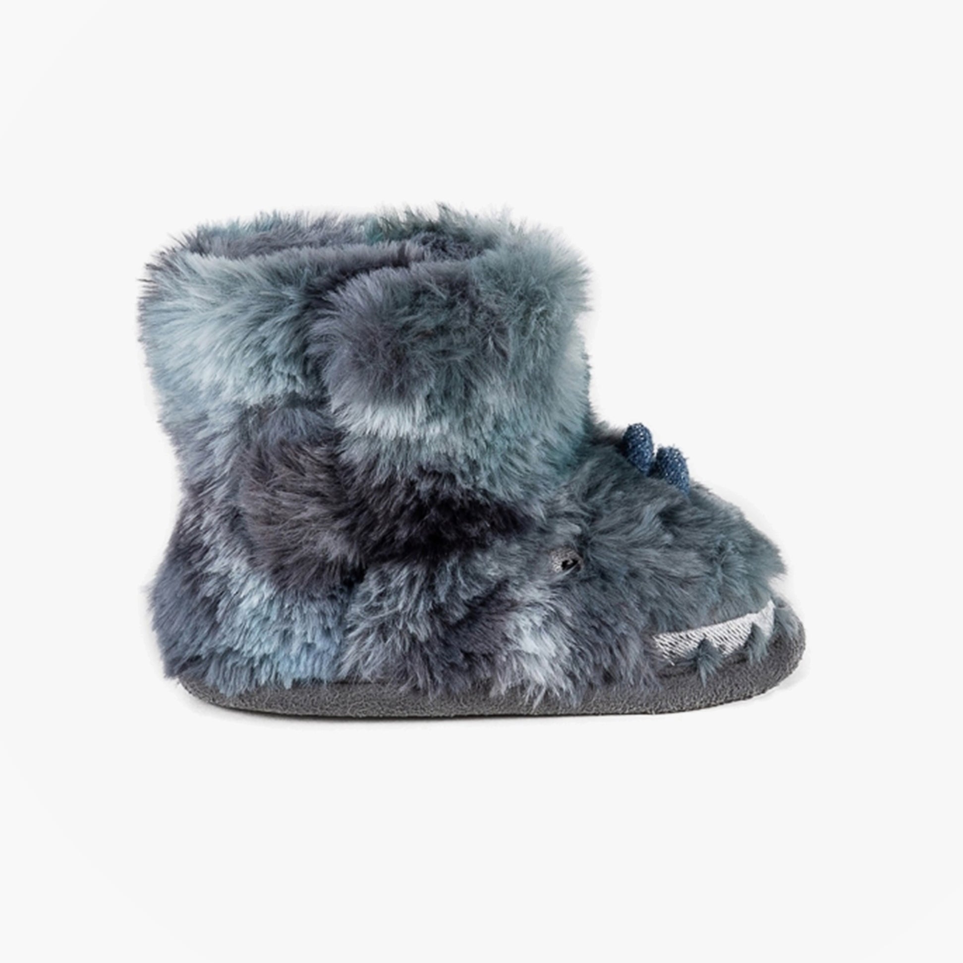 Totes Toasties NOVELTY DINOS Kids Bootie Slippers Dino