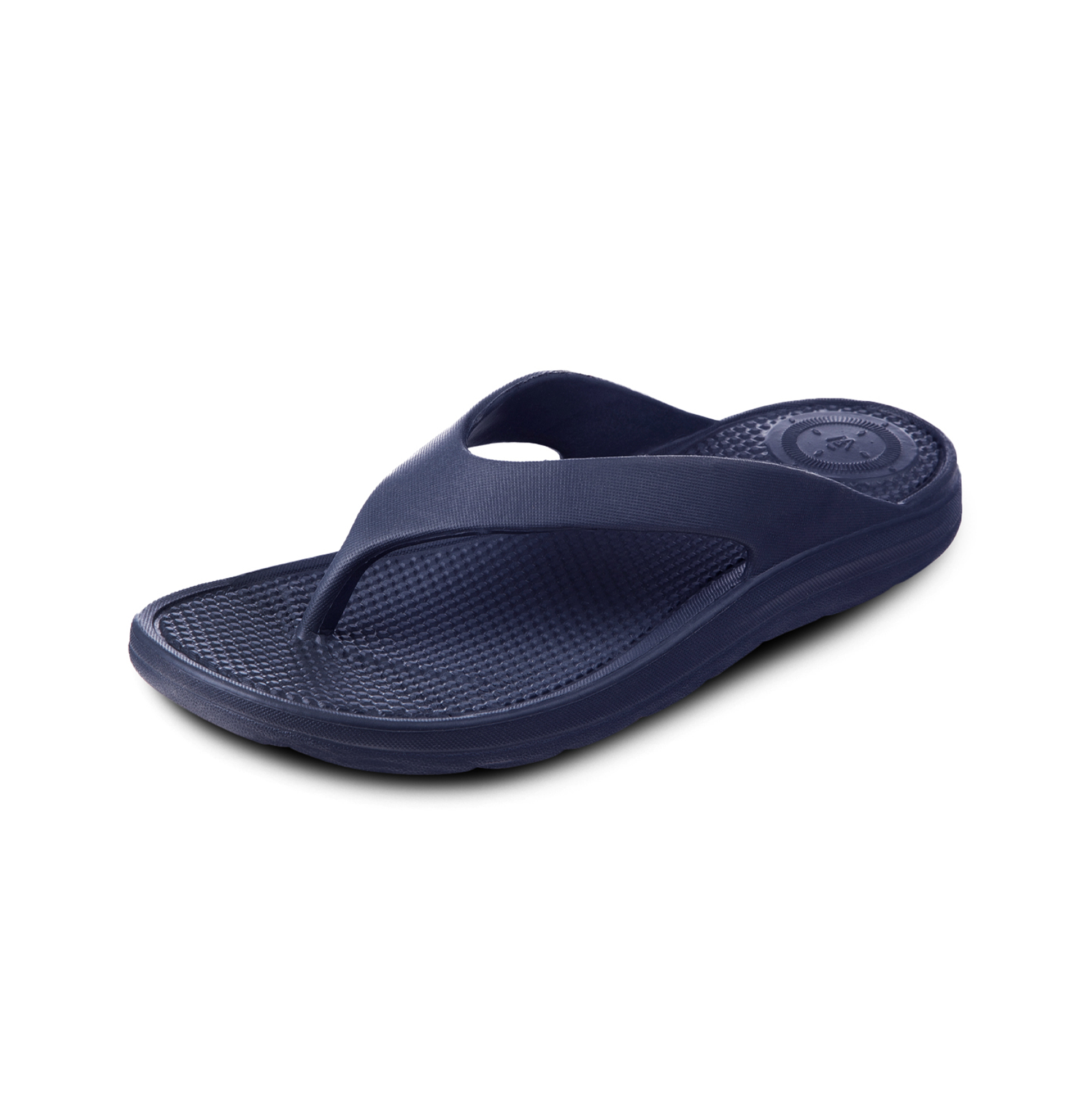 Totes Sol Bounce 0350 Womens Toe-Post Sandals Navy
