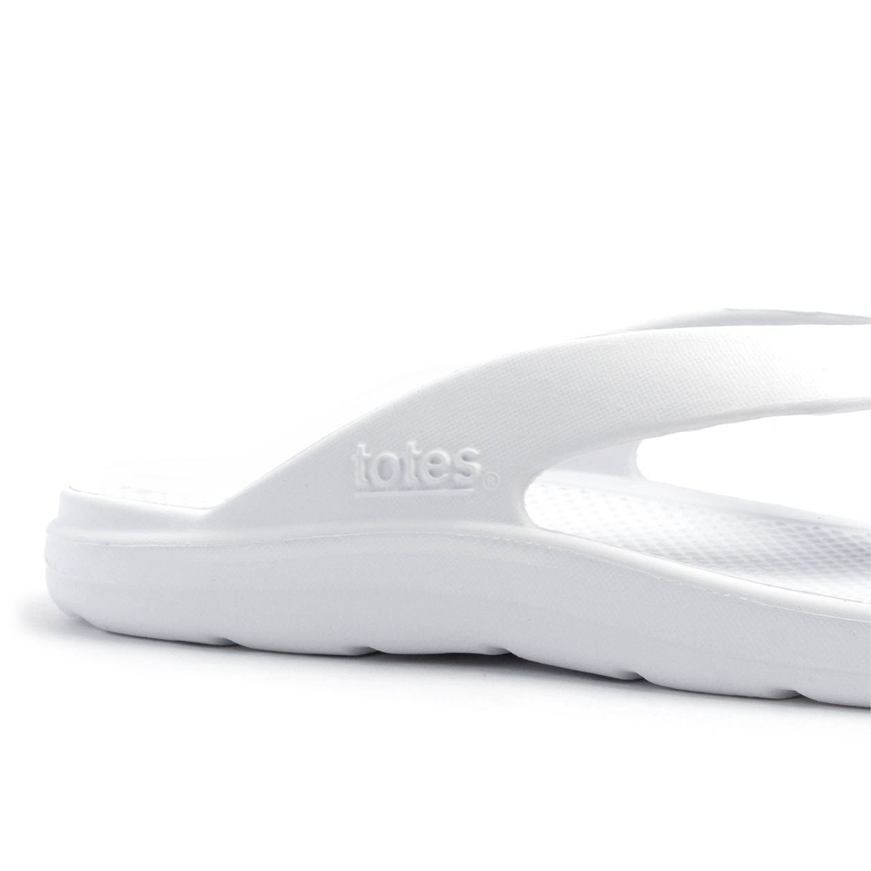 0350FWHI Womens Toe Post Sandals White