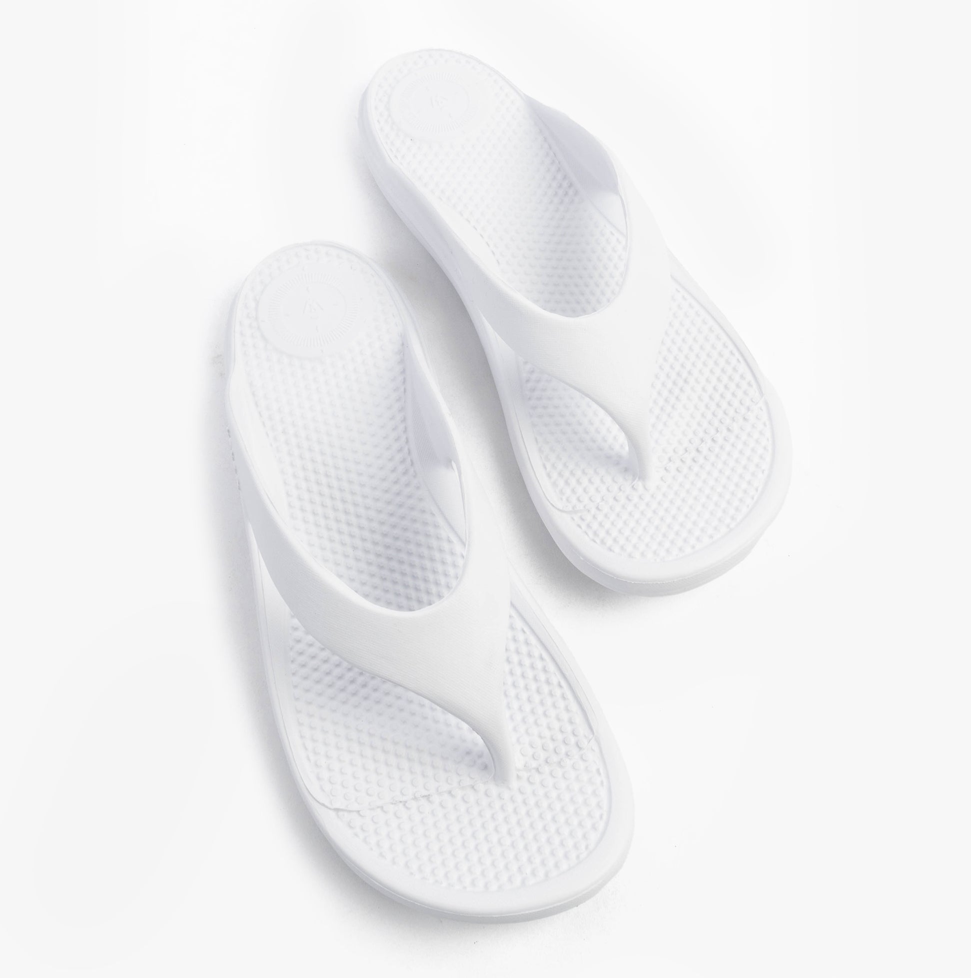 0350FWHI Womens Toe Post Sandals White