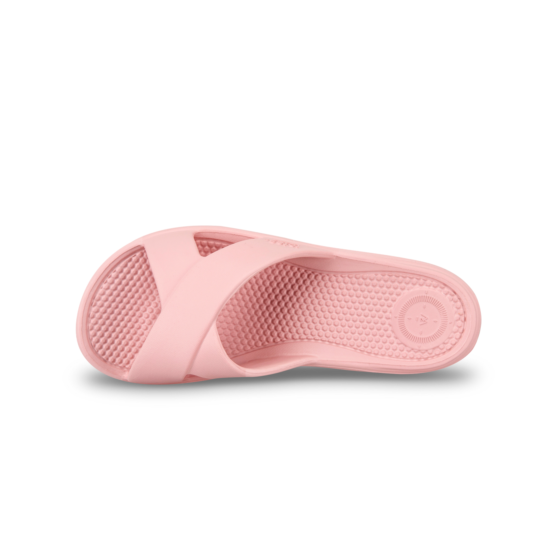 Womens Cross Slides Pink