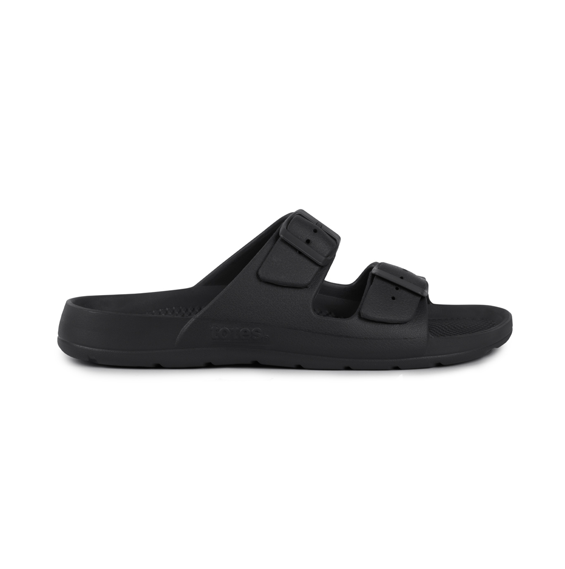 Totes Sol Bounce 0362 Mens Sliders Black