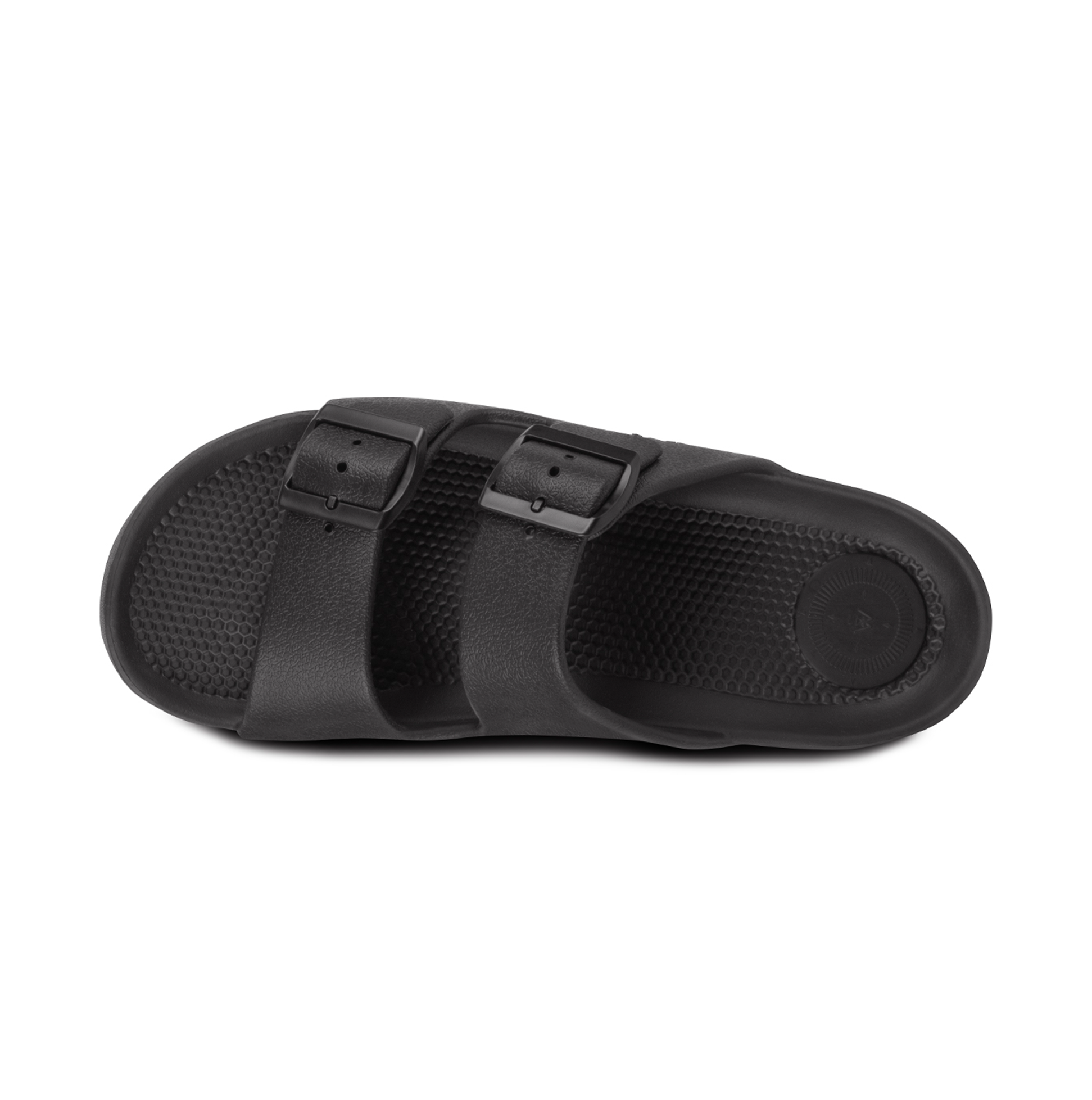 Totes Sol Bounce 0362 Mens Sliders Black