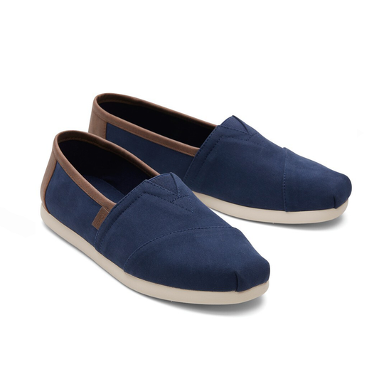 TOMS ALPARGATA Mens Espadrilles Navy