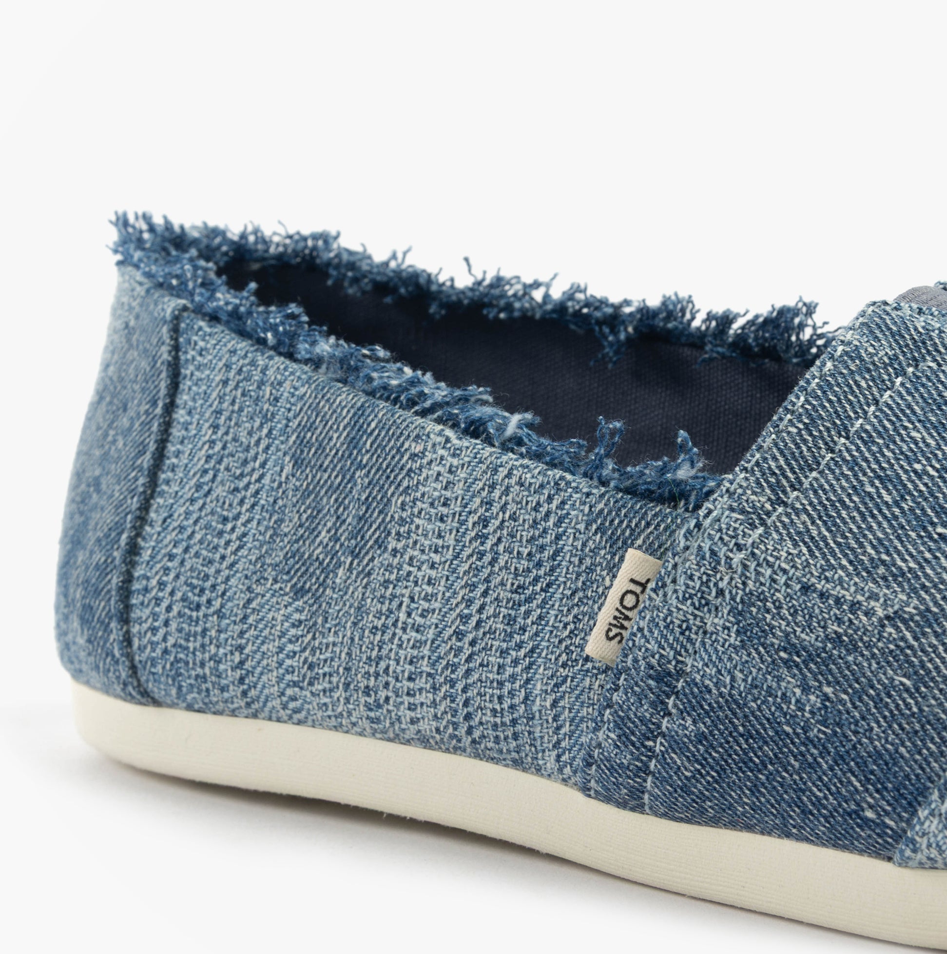 ALPARGATA CLASSIC Womens Canvas Denim Blue