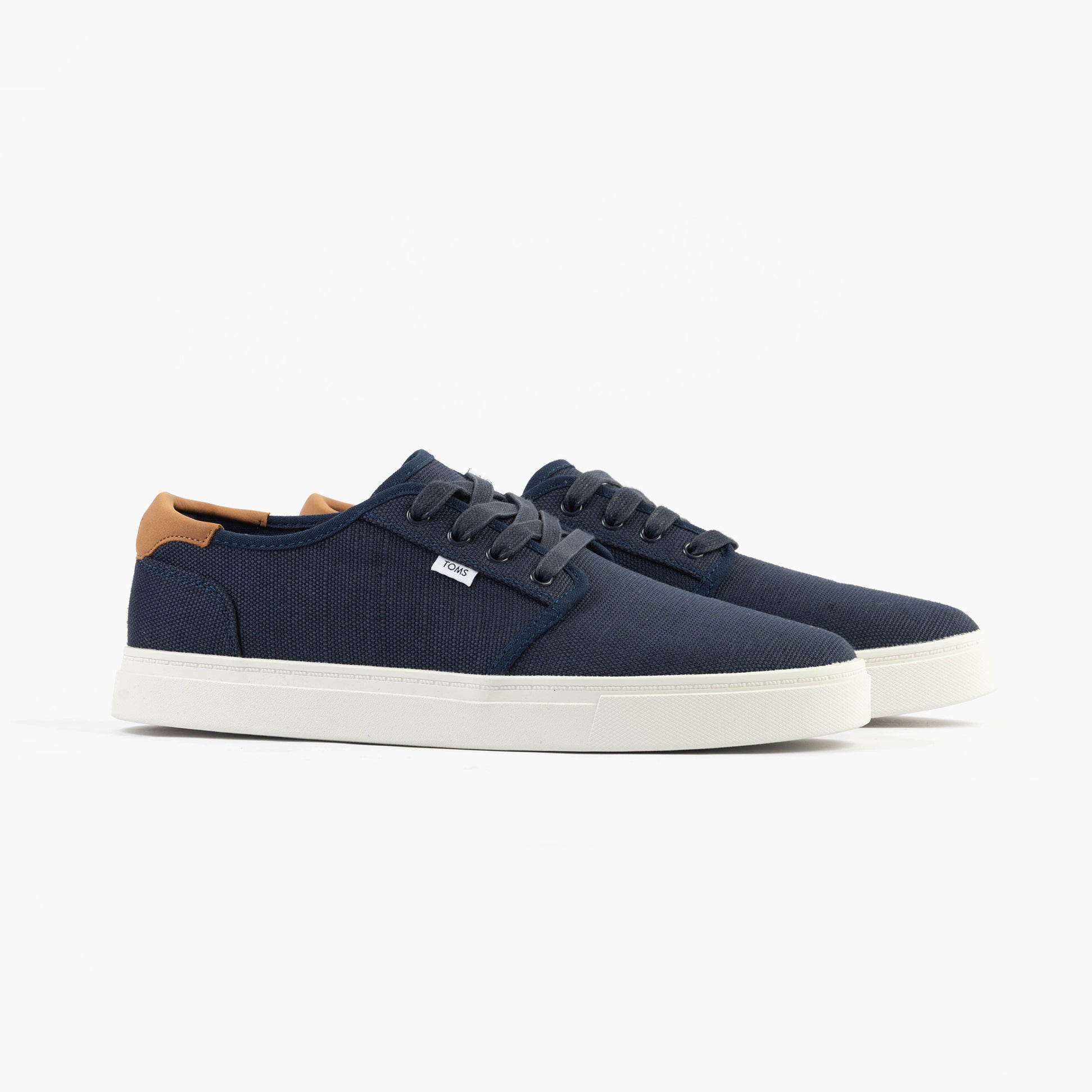 TOMS CARLO 2.0 Mens Canvas Trainers Navy