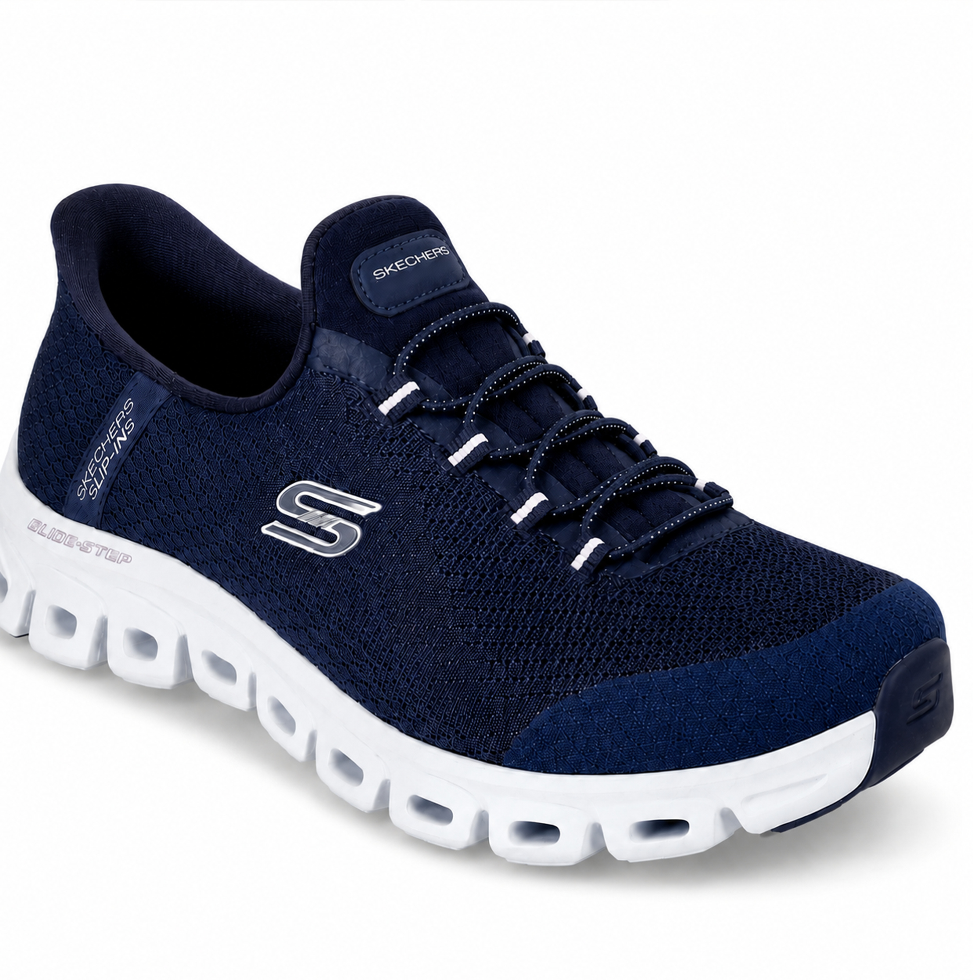 Skechers 104547/NVY GLIDE-STEP - PURSUIT Womens Trainers Navy