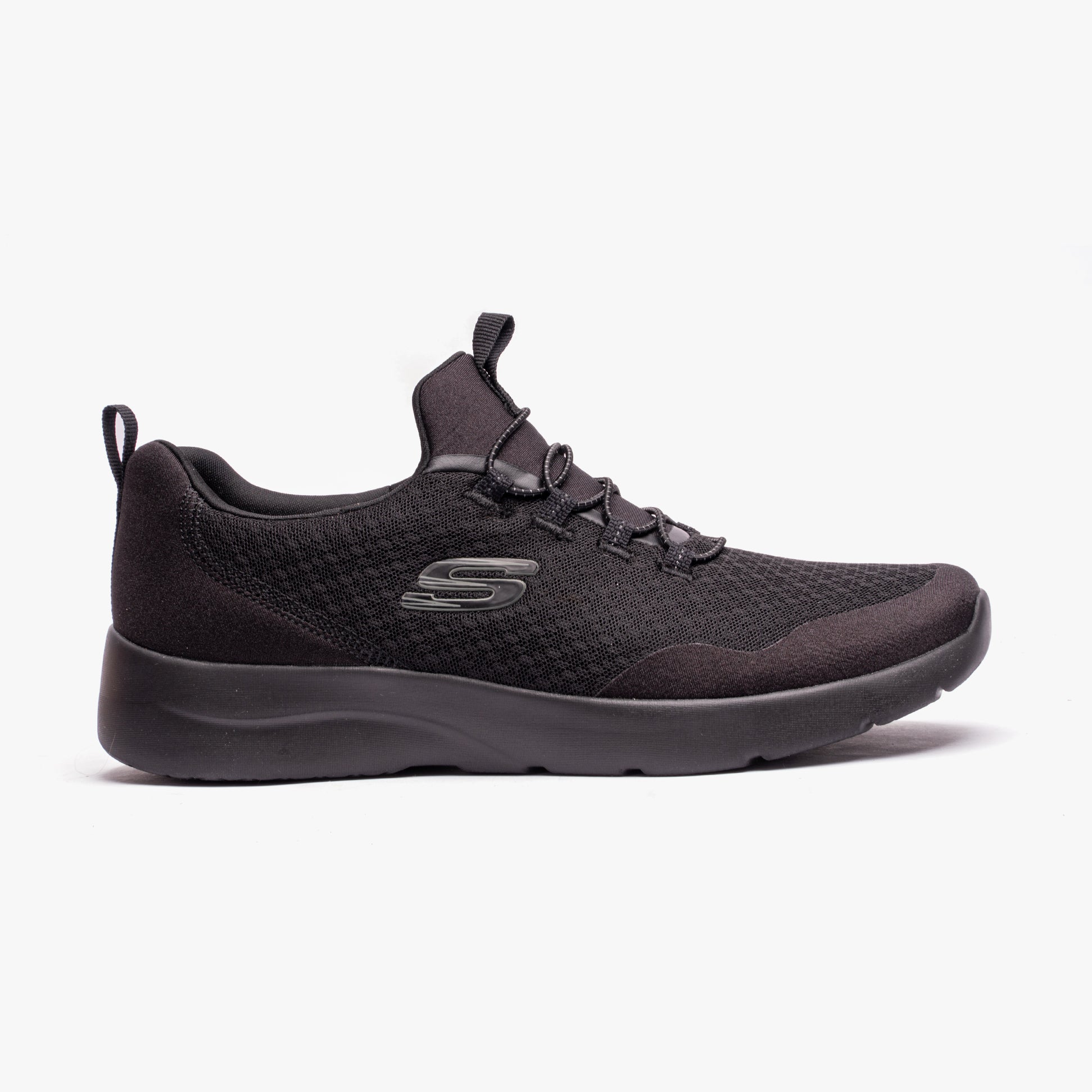 Skechers DYNAMIGHT 2.0-REAL SMOOTH Womens Trainers Black