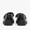 Hush Puppies TALLY Girls School Leather Shoes Black