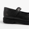 Hush Puppies TALLY Girls School Leather Shoes Black
