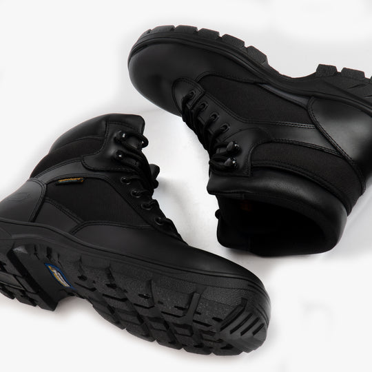 Skechers Work 77526EC Wascana - Benen SR Mens Slip Resistant Work Boots Black