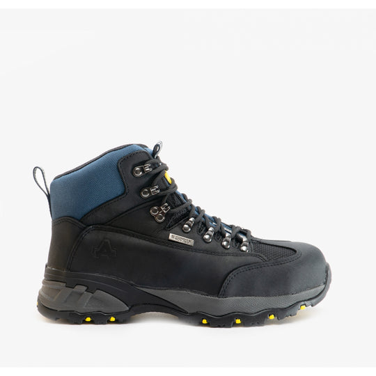Amblers Safety FS161 Mens Waterproof Steel Toe Safety Hiker Boots Black