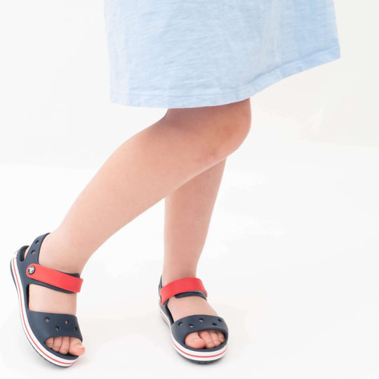Crocs 12856-485 CROCBAND SANDAL Kids Sandals Navy/Red