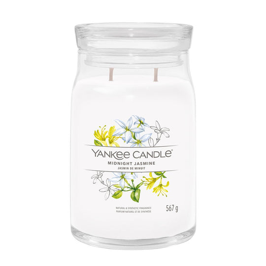 Yankee Midnight Jasmine Signature Large Jar