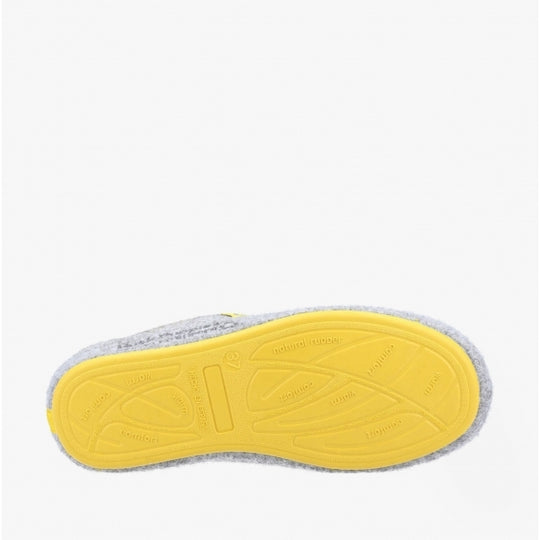 Hush Puppies THE GOOD SLIPPER Womens Recycled Mule Slippers Grey