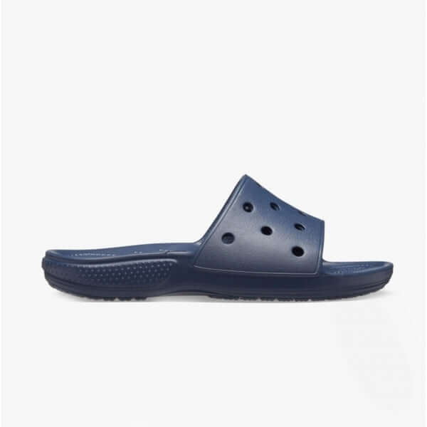 Classic Crocs Unisex Slides Navy Waterproof Men 6 /Womens 8 206121-410 New Classic Crocs Unisex Slides Navy Waterproof Men 5 /Womens 7  main image 4