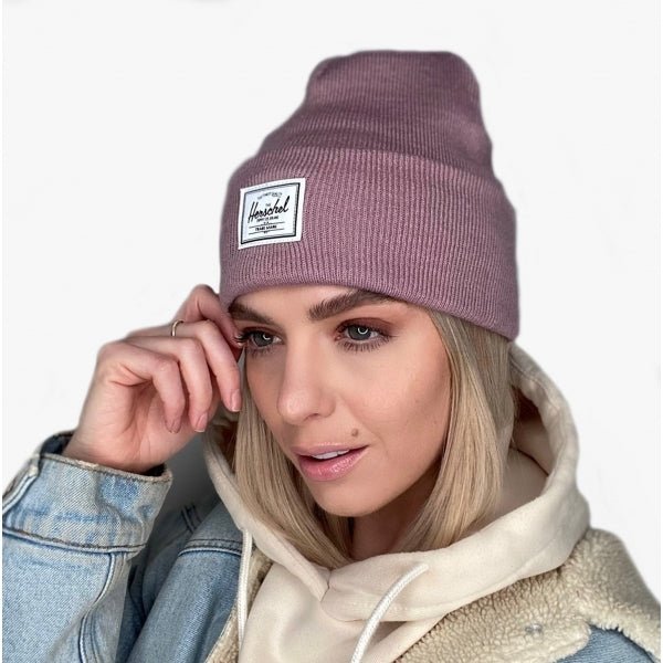 Herschel ELMER Unisex Beanies Ash Rose: One Size - Shuperb