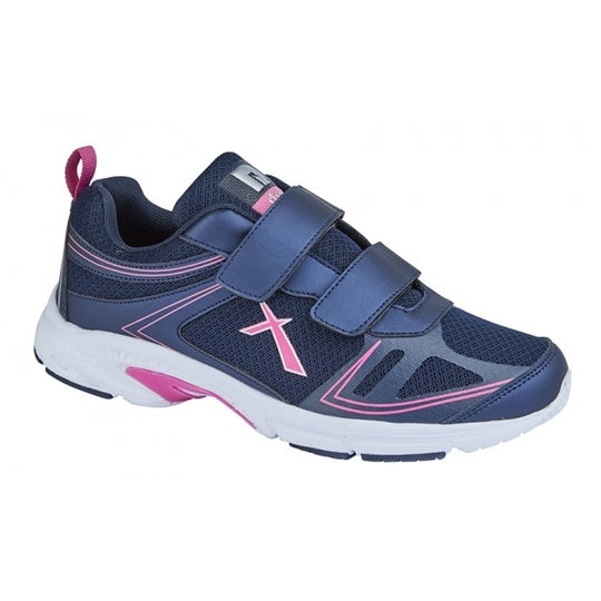 DEK SKYE Mesh/PU Womens Superlight Twin Touch Fastening Trainers