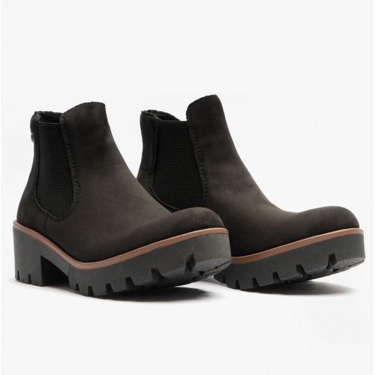 Rieker 79265 Womens Chelsea Boots Black