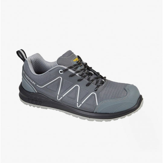 Grafters M989F Mens Composite Toe Safety Trainers Grey