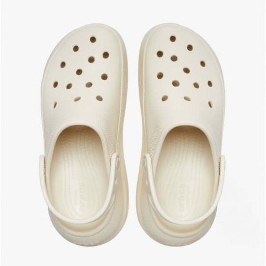 Crocs 207521-2Y2 CLASSIC CRUSH Womens Clogs Bone