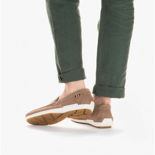 Rieker 09050 Mens Loafers Beige