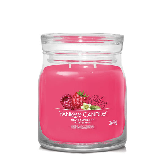 Yankee Red Raspberry Signature Medium Jar