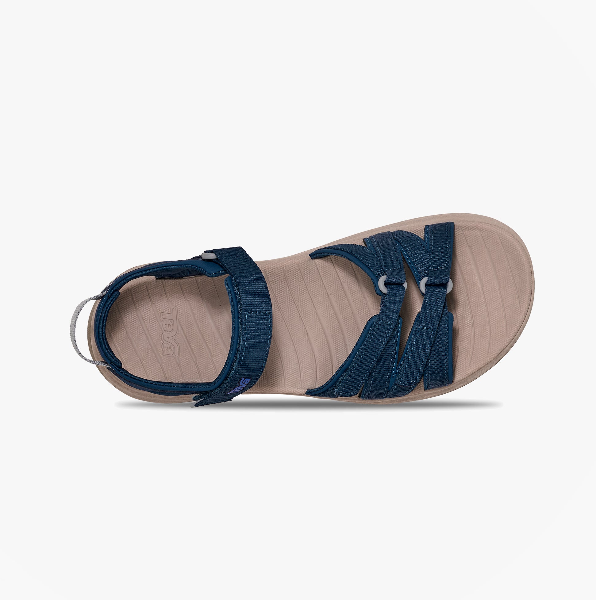 Teva TIRRA SPORT Womens Cross Strap Sandals Blue Opal