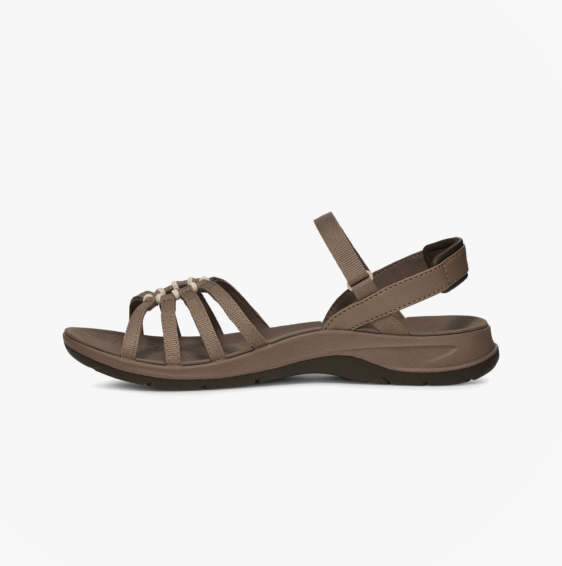 Teva TIRRATRAVELER Womens Cross Strap Sandals Caribou