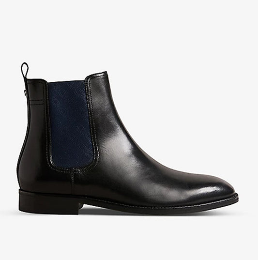 Ted Baker LINEUS Mens Chelsea Boots Black
