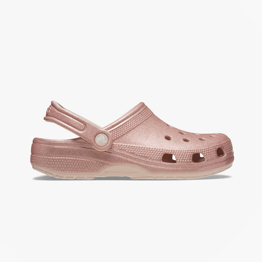 Crocs CLASSIC GLITTER Unisex Adults Clogs Quartz Glitter