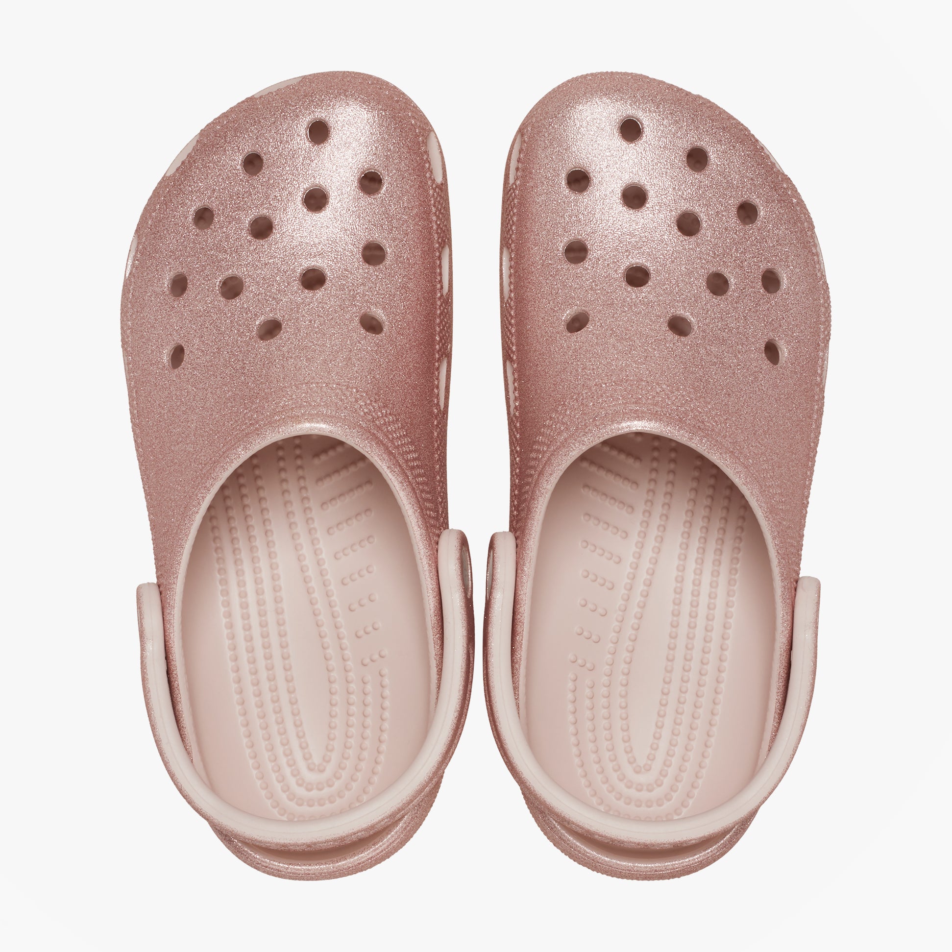 Crocs CLASSIC GLITTER Unisex Adults Clogs Quartz Glitter