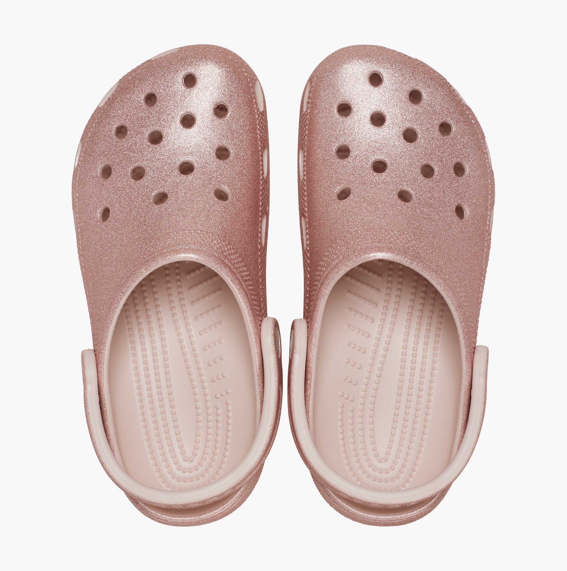 Crocs CLASSIC GLITTER Unisex Adults Clogs Quartz Glitter