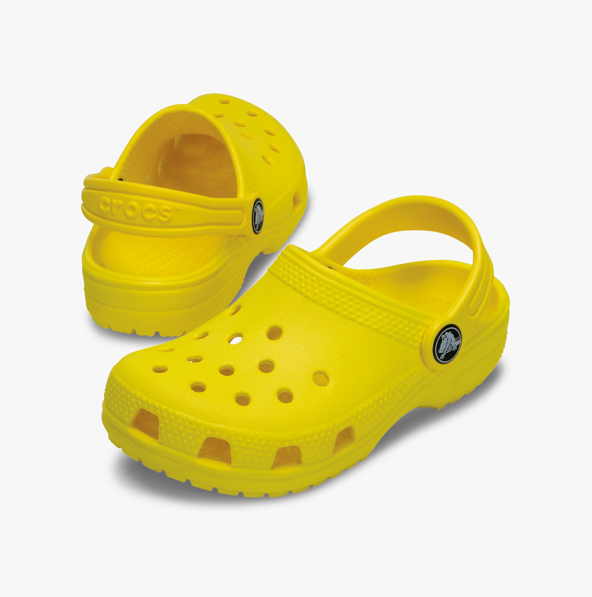 Crocs CLASSIC Unisex Kids Clogs Lemon