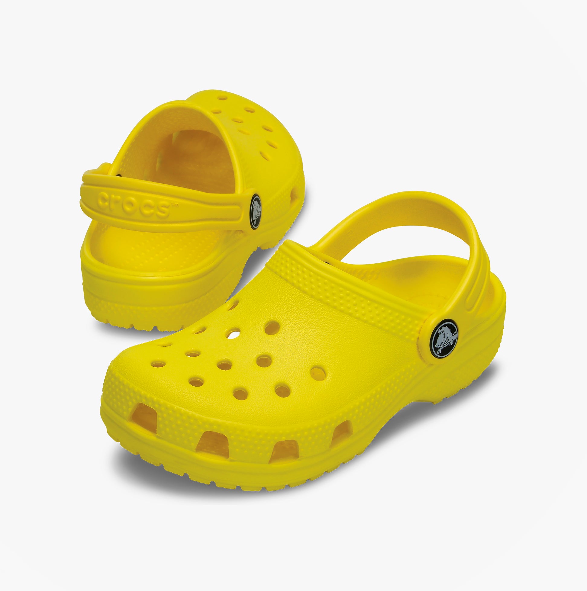 Crocs CLASSIC Unisex Kids Clogs Lemon