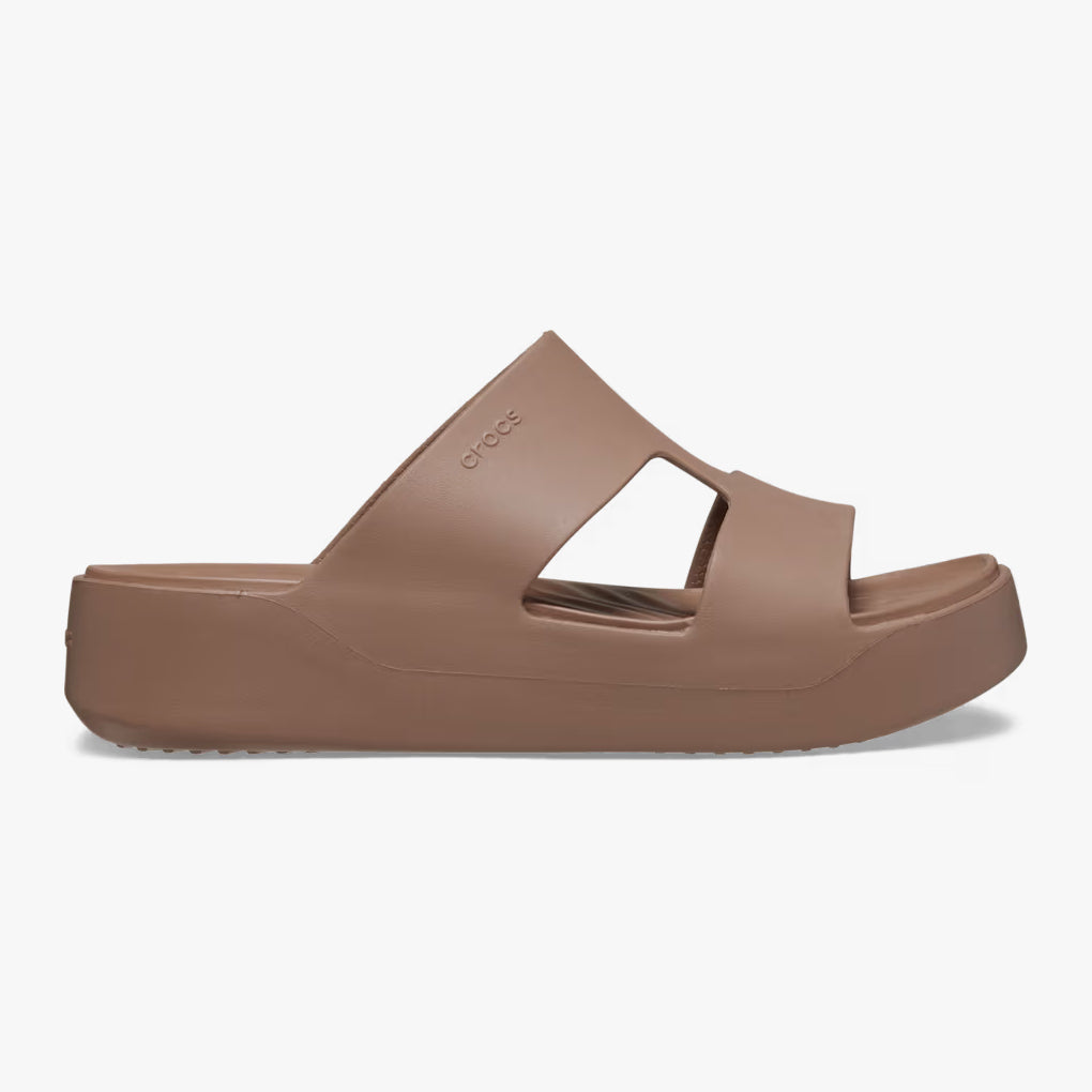 Crocs GETAWAY PLATFORM Womens Sliders Latte