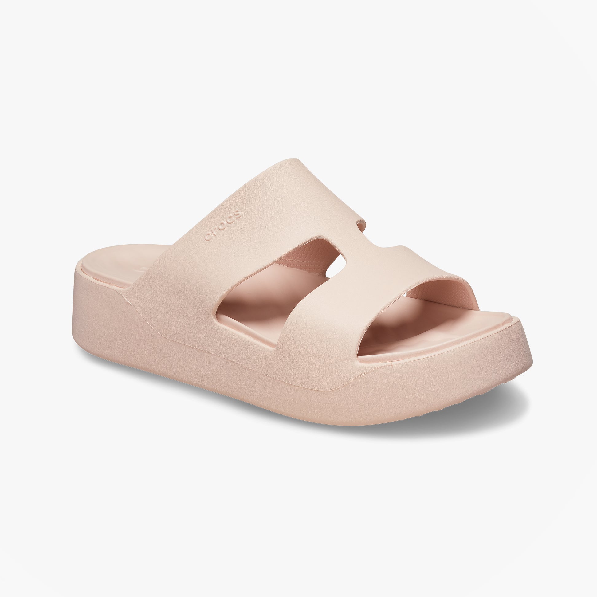 Crocs GETAWAY PLATFORM Womens Sliders Quartz
