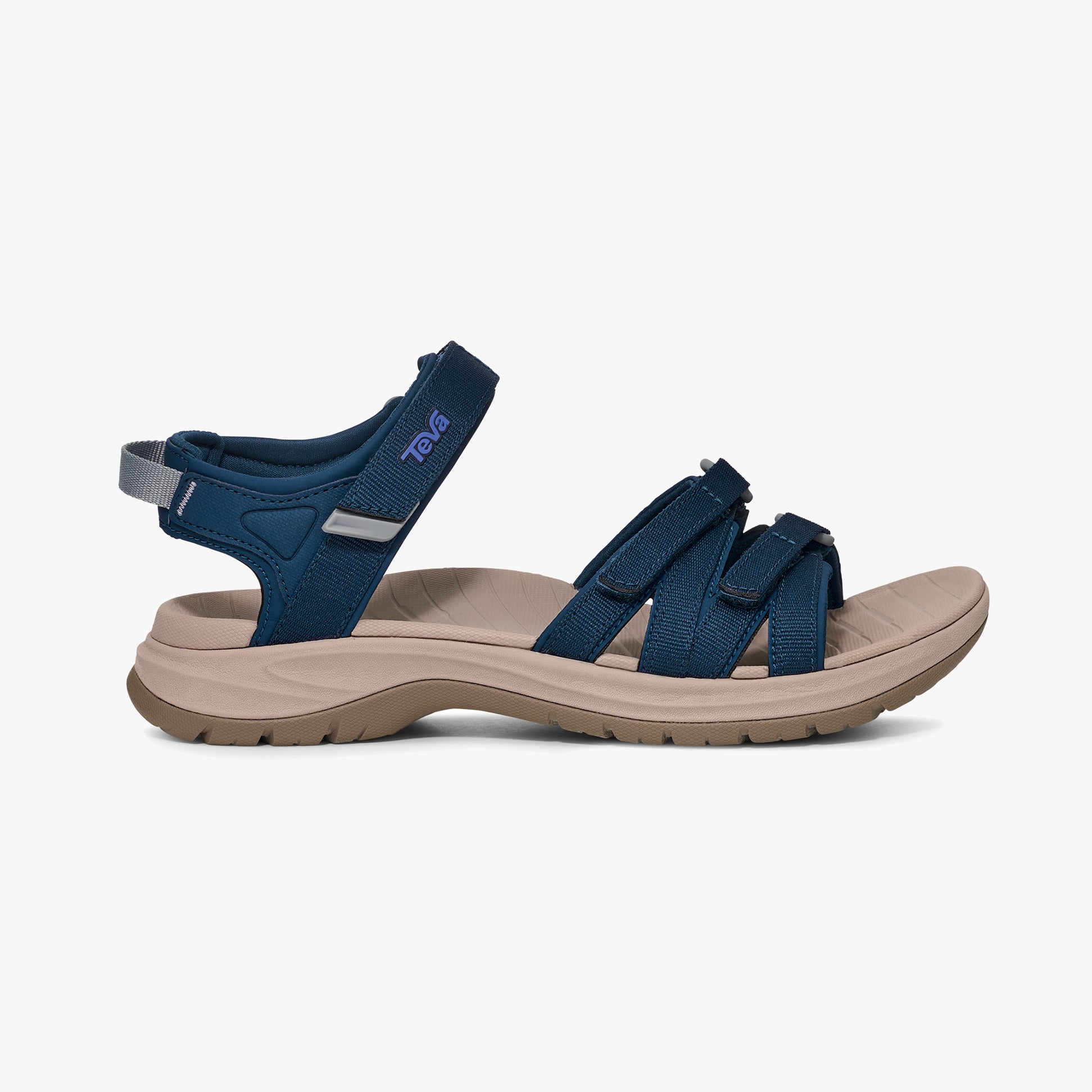 Teva TIRRA SPORT Womens Cross Strap Sandals Blue Opal