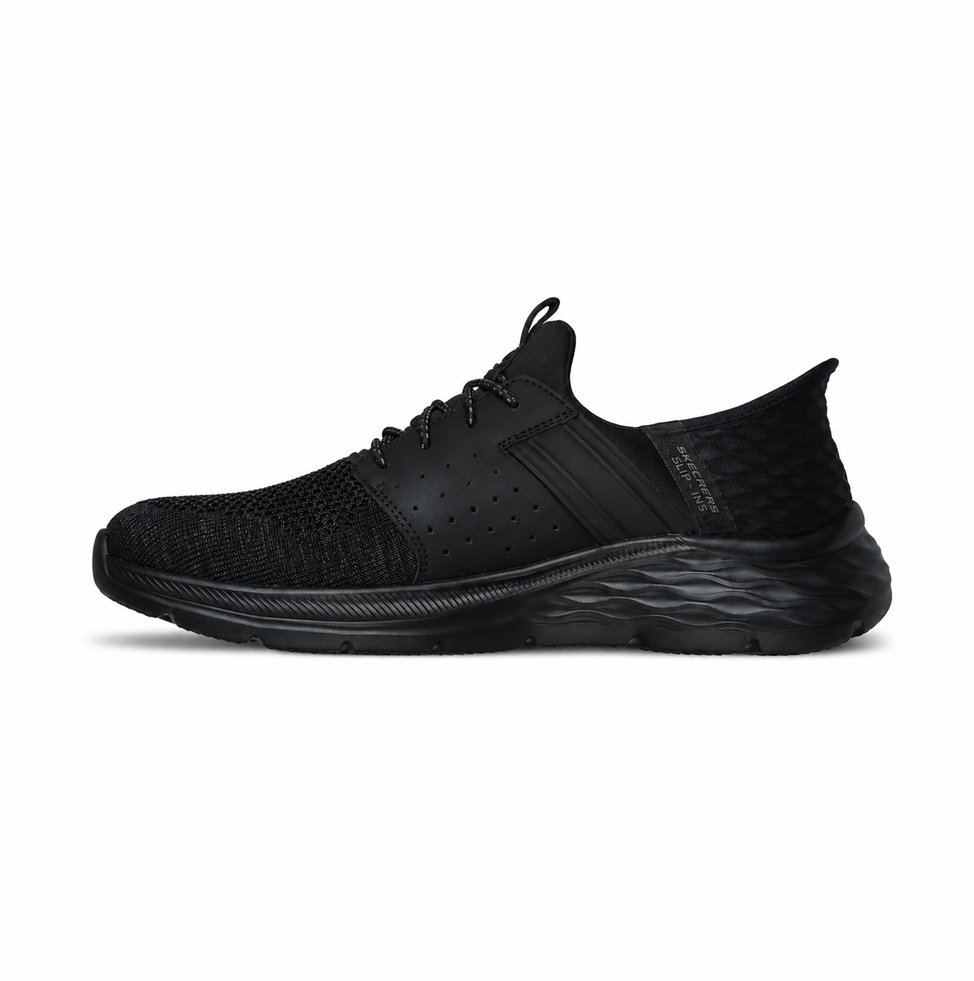Skechers GARNER - NEWICK Mens Casual Trainers Black