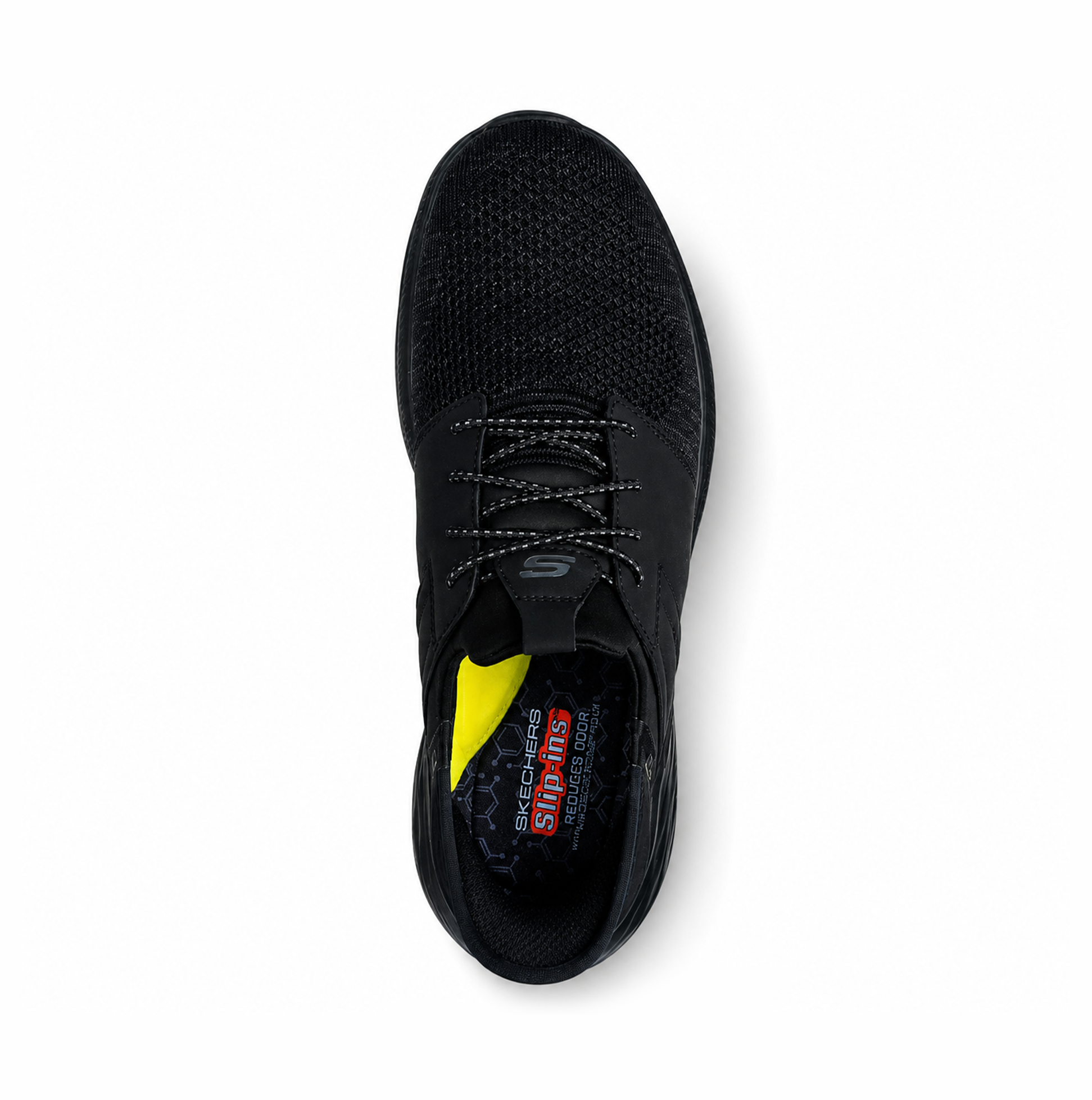 Skechers GARNER - NEWICK Mens Casual Trainers Black