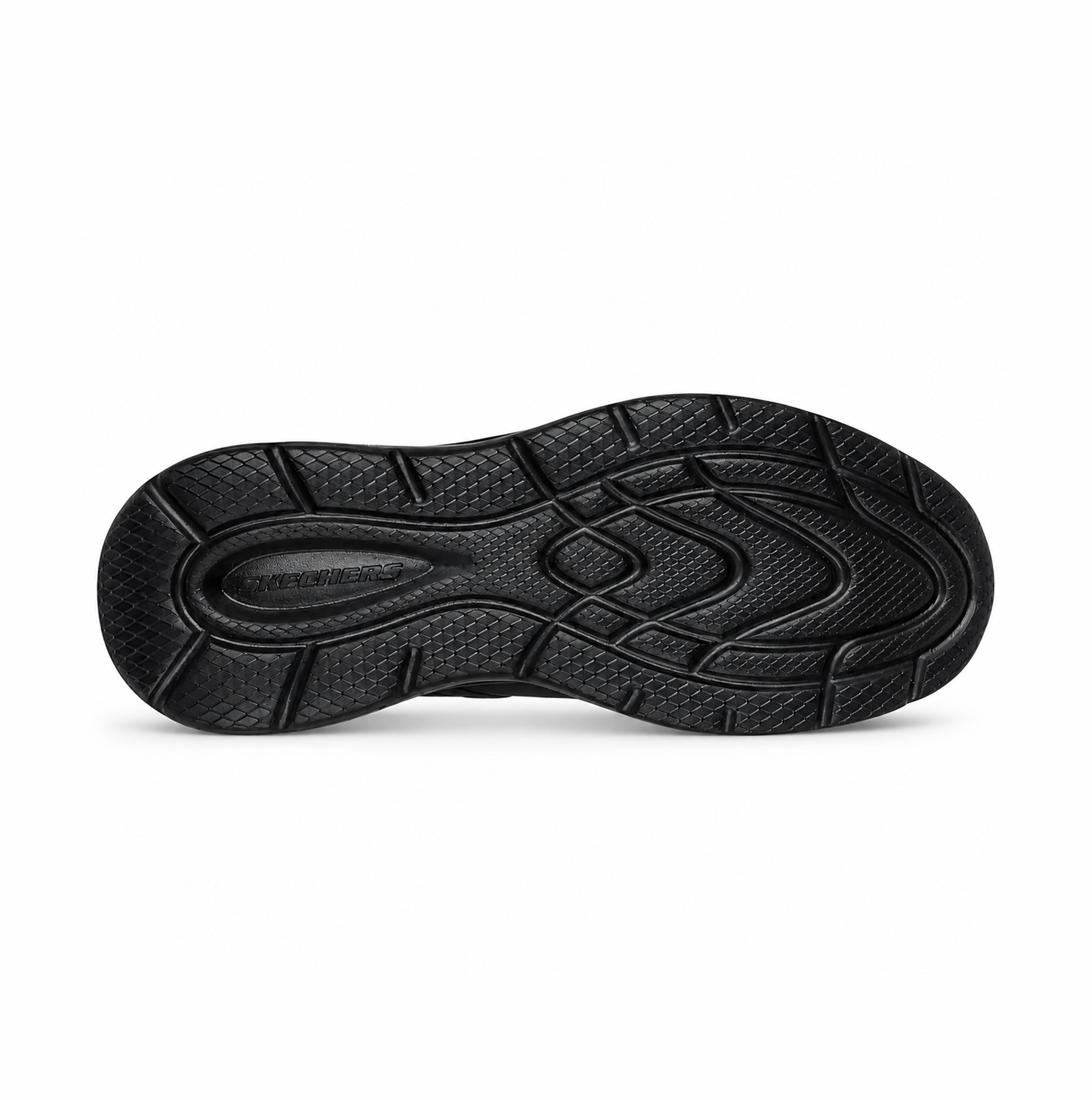 Skechers GARNER - NEWICK Mens Casual Trainers Black