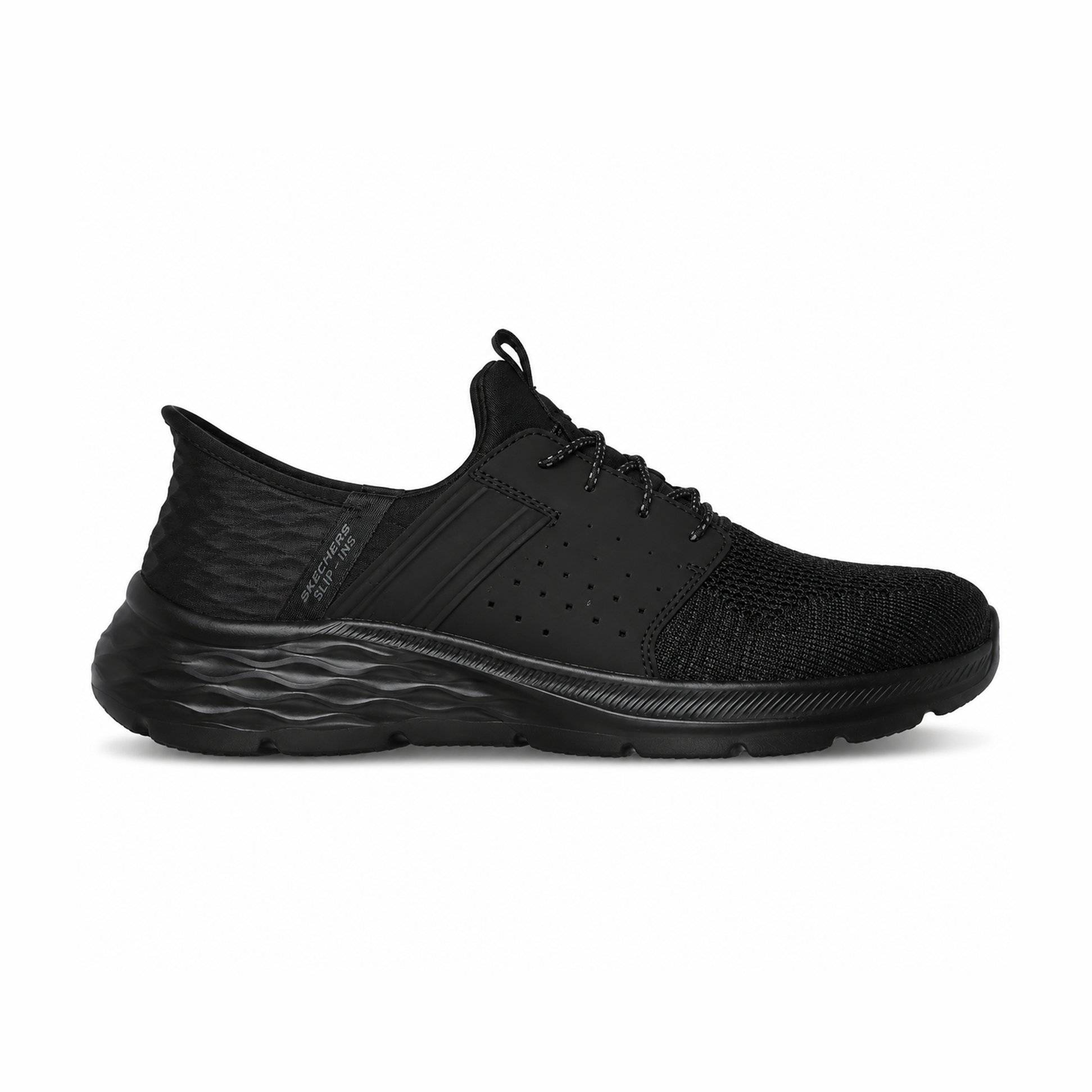 Skechers GARNER - NEWICK Mens Casual Trainers Black